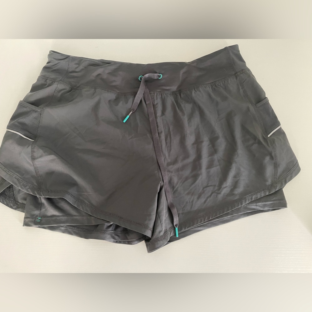 Tangerine Brand - Gray - Shorts - Zipper - XXL